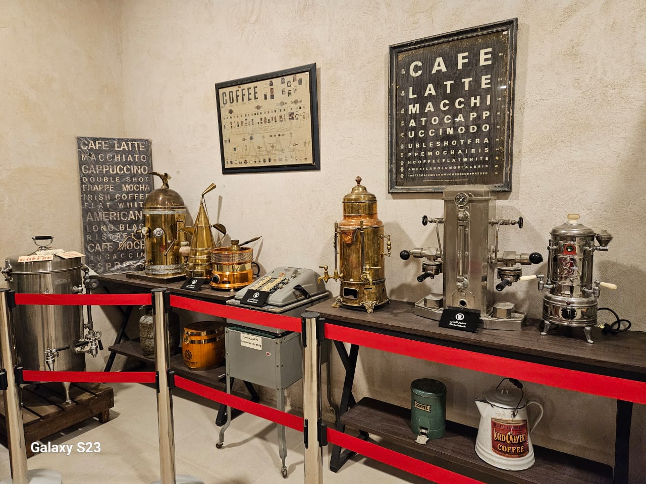 Historic Coffee Setup